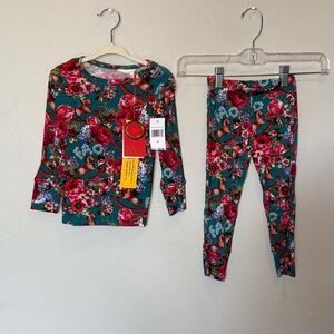 Posh Peanut FAO Swartz Rocking Horse 3T Pajama Set, NWT